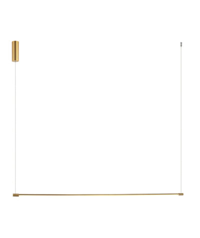 Zambelis Lights Μοντέρνο Κρεμαστό Φωτιστικό με Ενσωματωμένο LED σε Χρυσό Χρώμα 20120